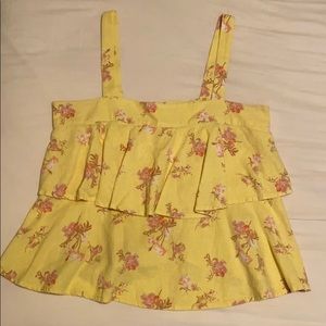 Floral tank top